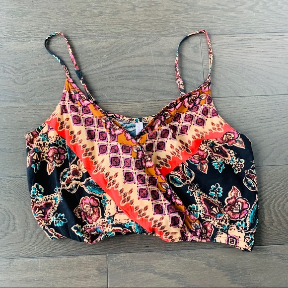 NWOT Boho Crop Top - Picture 2 of 3
